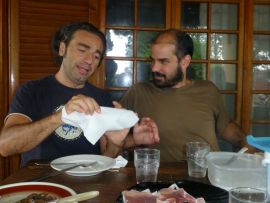 CD-Aufnahmen in Casa Cuma Napoli
