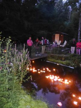 Landes Waldparty in den Vogesen